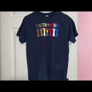 Together we rise tshirt. Size medium.